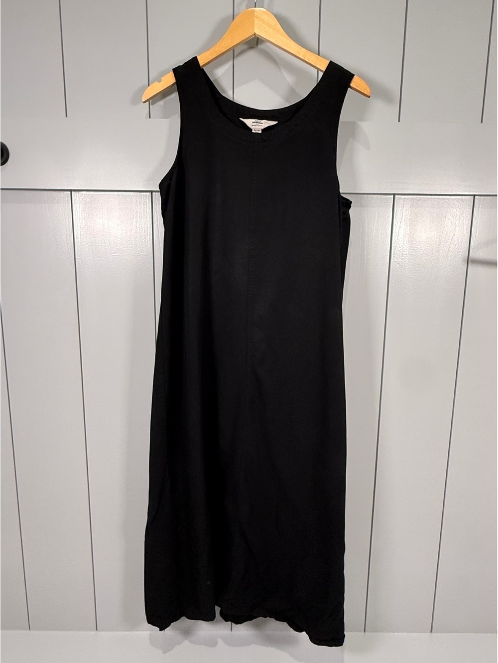 Amy K Su for Nordstrom Petite Black western fall Sleeveless Midi Dress